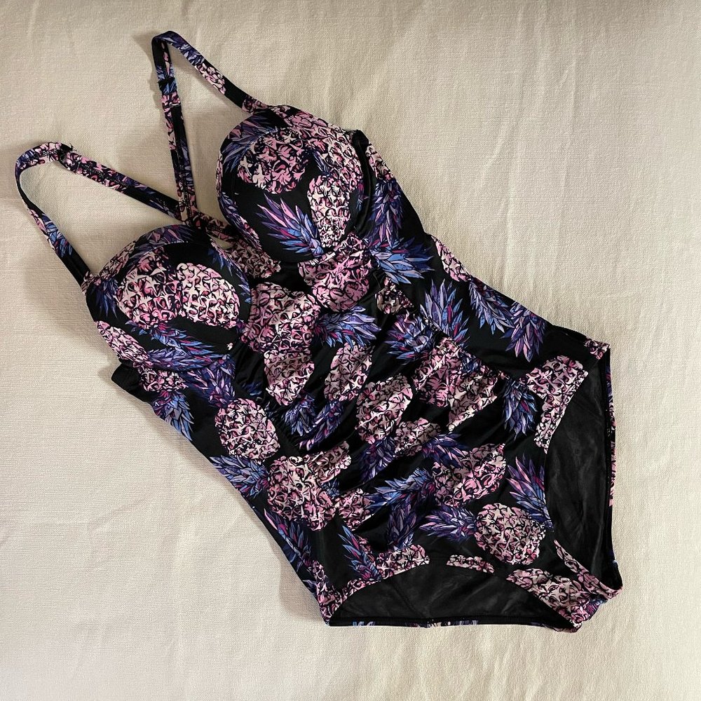 Torrid Purple Pineapple One Piece